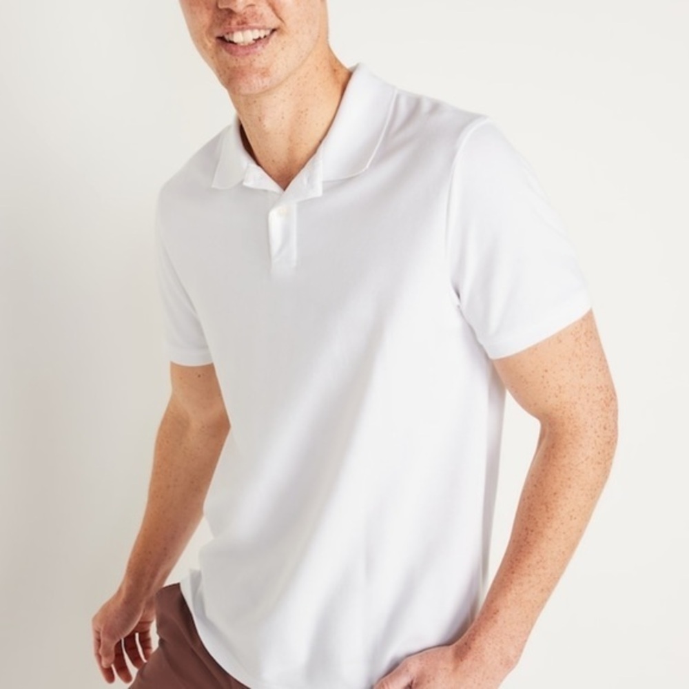 White Polo shirt